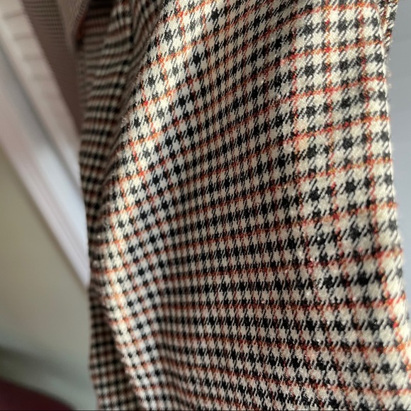 Maje Plaid Pindy Tuxedo Jumpsuit Size FR 34 00 0 - Picture 7 of 9